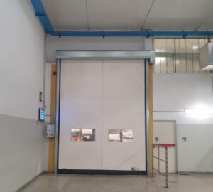 porte rapide ad impacchettamento magazzini refrigerati